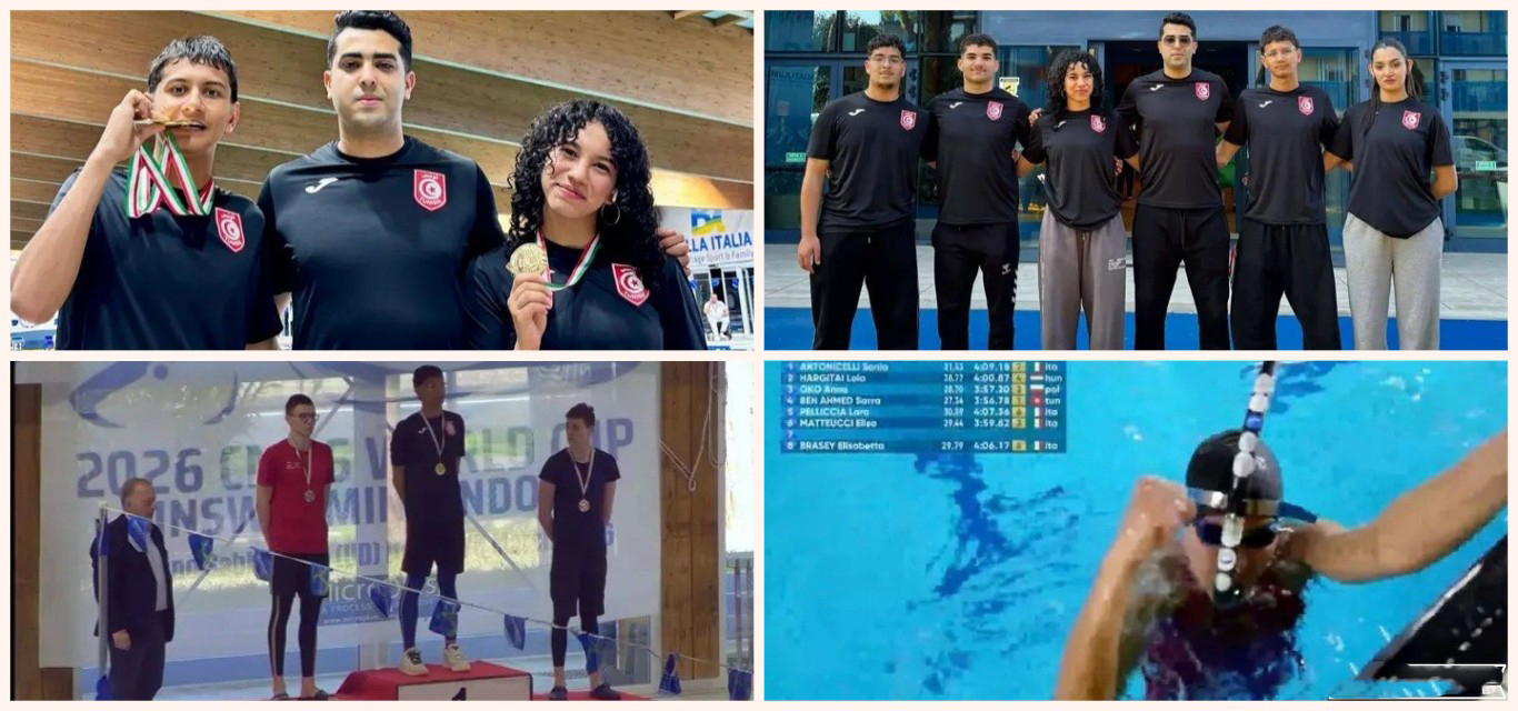 المنتخب الوطني للسباحة بالزعانف يتوج بثلاث ميداليات ذهبية في كأس العالم بايطاليا